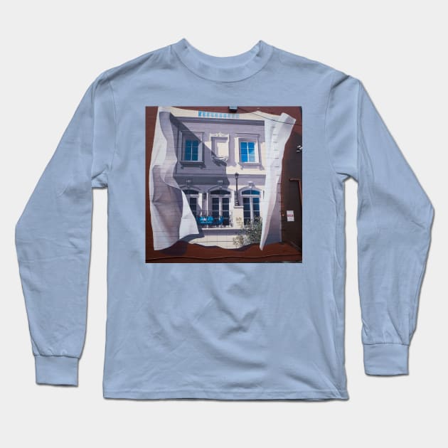 Bethesda Mural Long Sleeve T-Shirt by thadz